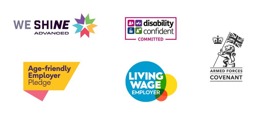 5 Careers pledge logos